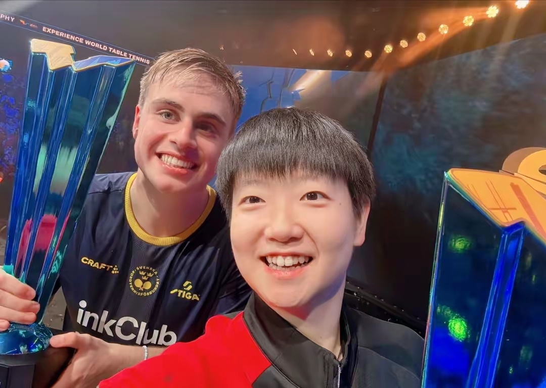 包含瑞典乒乓球队鏖战日本乒乓球队，波尔三分雨点燃全场的词条